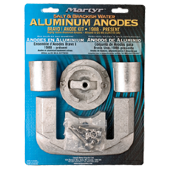 allpa Aluminium Anode kit Bravo-1 >1988