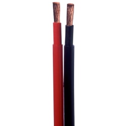 allpa Accukabel, 25mmÂ², rood, zeer flexible met neopreen mantel (minimale afname 10m)