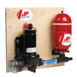 Johnson Pump Aqua Jet Uno Max waterdruksysteem WPS 3.5, 12V-100W, 13l-min, max. 2.8bar, tank 2l