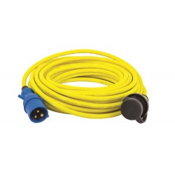 CEE walstroom kabel 15 meter 16A IP44