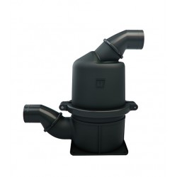 VETUS HD  waterlock - geluiddemper type HPW 102 mm, 55 liter.