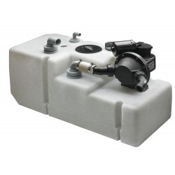 VETUS vuilwatertanksysteem 120 liter, incl. 12 Volt pomp & sensor