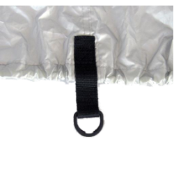 allpa Dekzeil maat XXS, zilvergrijs, bootlengte 427-488cm, bootbreedte 180cm