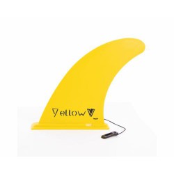 Yellow V Vin 9inch midden, voor alle SUP boards, kleur geel
